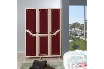 Brokind Garderobe 135 cm - Brun/Rød - Oppbevaring - Garderober & garderobesystem - Garderobeskap