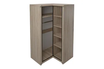 Dallas Garderobe 100x58x192 cm - Oppbevaring - Garderober & garderobesystem - Garderobeskap