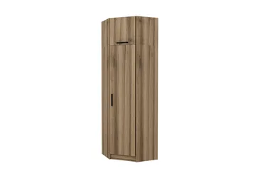 Fruitland Hjørnegarderobe 74 cm - Eik - Oppbevaring - Garderober & garderobesystem - Garderobeskap