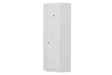 Fruitland Hjørnegarderobe 74 cm - Hvit - Oppbevaring - Garderober & garderobesystem - Garderobeskap