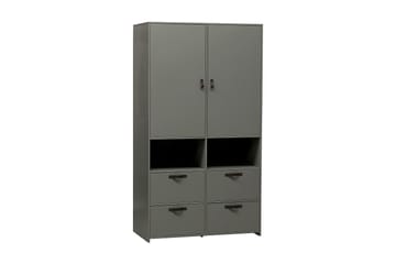 Garderobe Cachafol med Oppbevaring - Grå - Oppbevaring - Garderober & garderobesystem - Garderobeskap