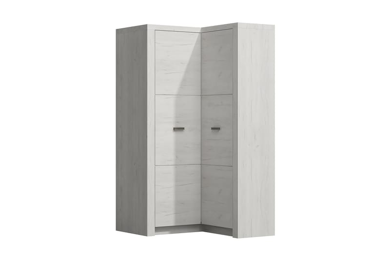 Garderobe Indianapolis 106x58x192 cm - Garderobeskap - Hjørnegarderobe