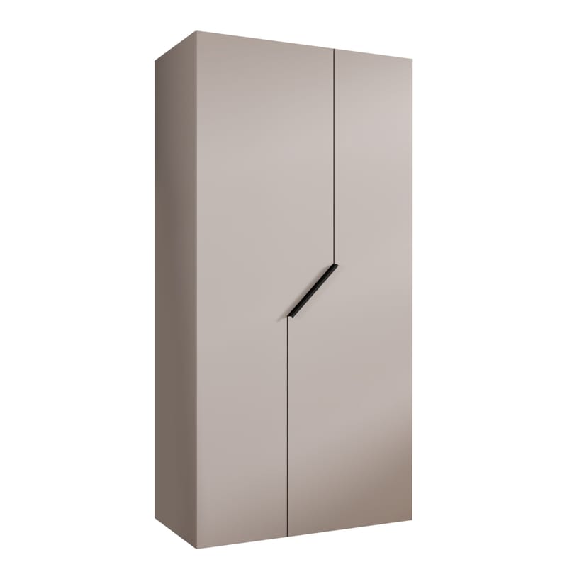 garderobeskap Garderobeskap ANDREW 1 100 cashmere Svart