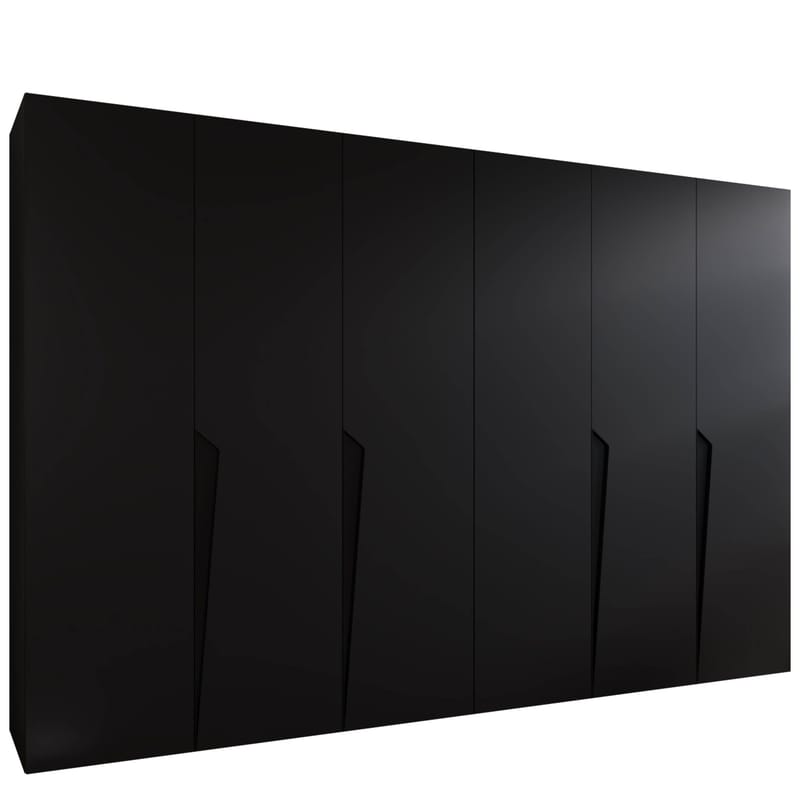 garderobeskap Garderobeskap PIANO 1 300 svart Svart