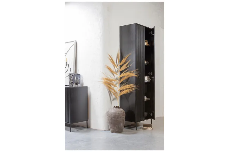 Hemlinge Garderobe 42x60 cm - Svart - Oppbevaring - Garderober & garderobesystem - Garderobeskap