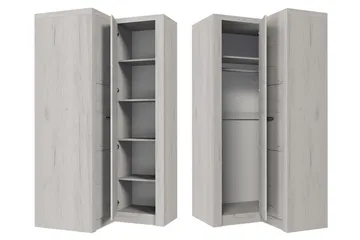 Indianapolis Garderobe 106x58x192 cm - Oppbevaring - Garderober & garderobesystem - Garderobeskap