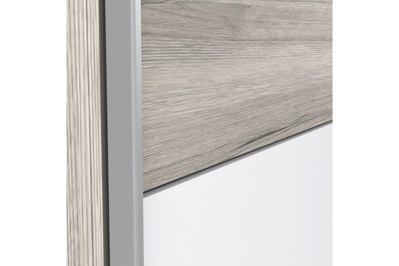 Slosser Garderobe 170x191 cm - Lysebrun - Oppbevaring - Garderober & garderobesystem - Garderobeskap