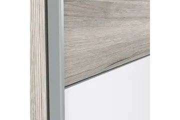 Slosser Garderobe 170x191 cm - Lysebrun - Oppbevaring - Garderober & garderobesystem - Garderobeskap