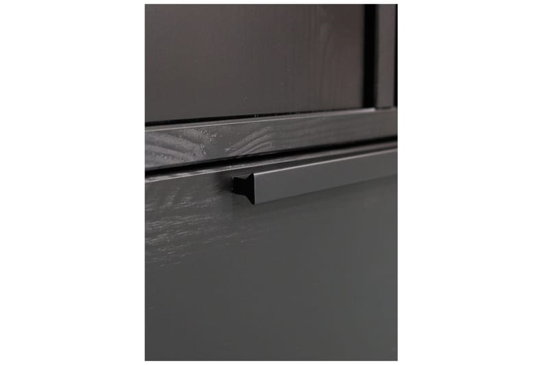 Swichor Garderobe 100 cm i Malt Tre - Sort - Oppbevaring - Garderober & garderobesystem - Garderobeskap