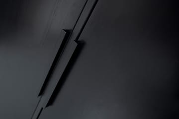 Swichor Garderobe 100 cm i Malt Tre - Sort - Oppbevaring - Garderober & garderobesystem - Garderobeskap