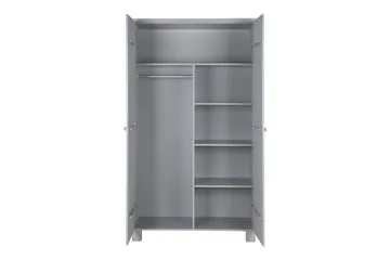 Tenney Garderobe 202 cm - Grå Furu - Oppbevaring - Garderober & garderobesystem - Garderobeskap