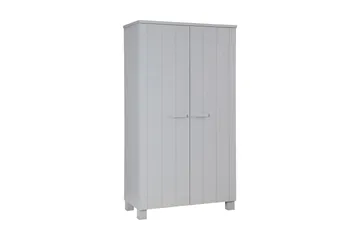 Tenney Garderobe 202 cm - Grå Furu - Oppbevaring - Garderober & garderobesystem - Garderobeskap