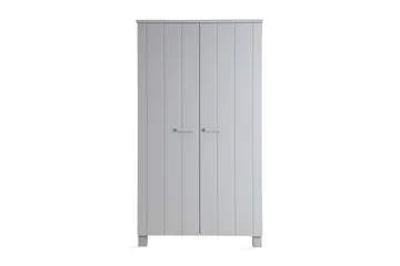Tenney Garderobe 202 cm - Grå Furu - Oppbevaring - Garderober & garderobesystem - Garderobeskap