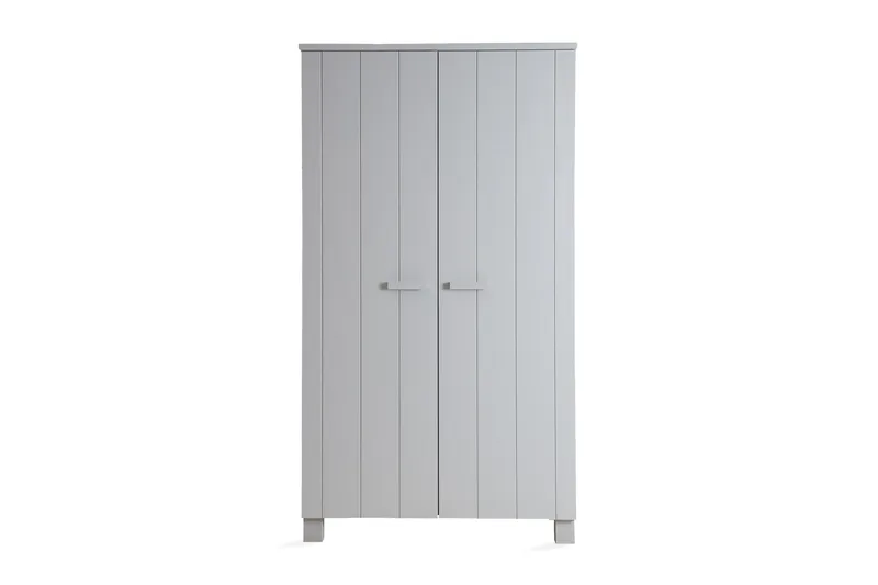 Tenney Garderobe 202 cm - Grå Furu - Oppbevaring - Garderober & garderobesystem - Garderobeskap