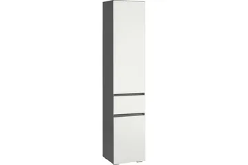 Garderobeskap uten speil Hudnall garderobe 38x35 cm høy Natur,Antracit - Oppbevaring - Garderober & garderobesystem