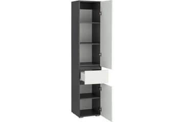 Garderobeskap uten speil Hudnall garderobe 38x35 cm høy Natur,Antracit - Oppbevaring - Garderober & garderobesystem