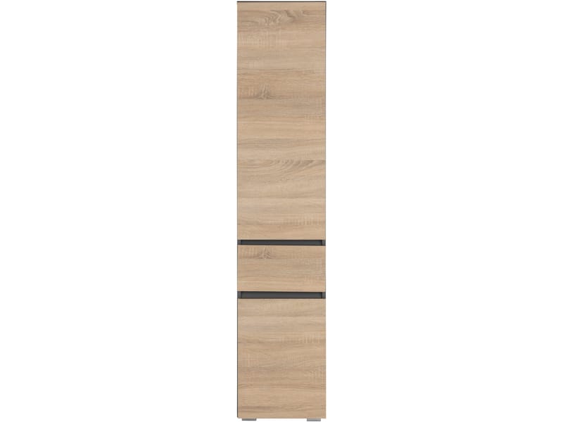 Garderobeskap uten speil Hudnall garderobe 38x35 cm høy Natur,Antracit - Oppbevaring - Garderober & garderobesystem