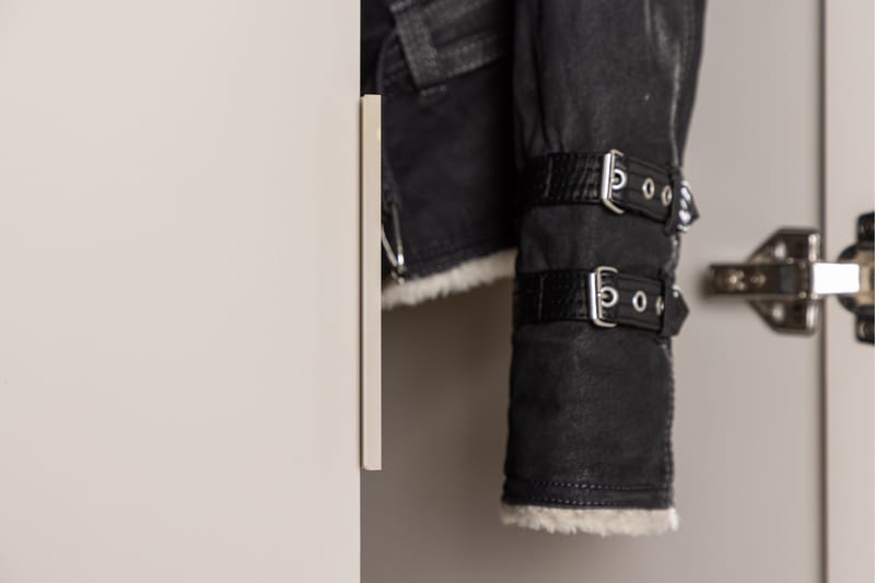 Garderobeskap uten speil Venture Home Nice garderobeskap 60x177 cm beige Beige - Oppbevaring - Garderober & garderobesystem