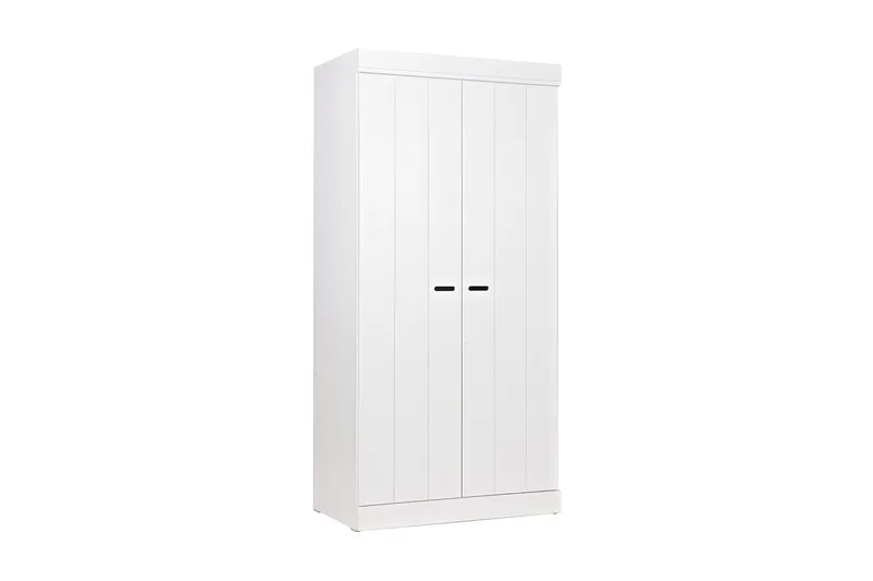 Varius Garderobe 94 cm 2 Dører, Hvit Furu