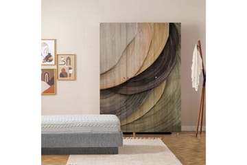 Gladfield Garderobesskåp 135x192 cm - Oppbevaring - Garderober & garderobesystem