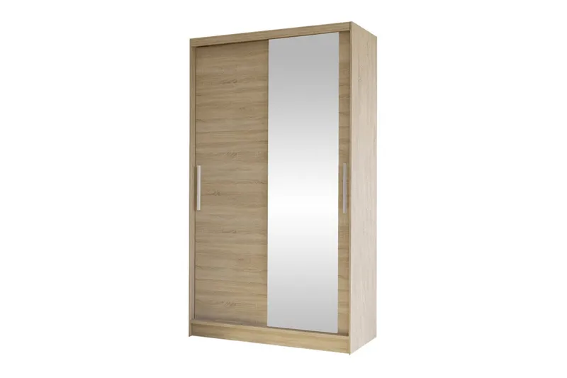 Glenmore Garderob m. Spegel Brown