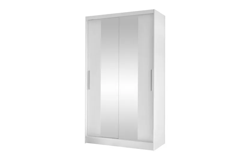 Glenmore Garderob m. Spegel NO_BRAND White - Oppbevaring - Garderober & garderobesystem