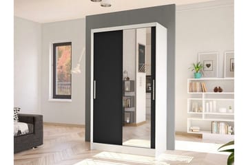 Glenmore Garderob m. Spegel White - Oppbevaring - Garderober & garderobesystem