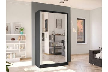 Glenmore Garderob m. Spegel White - Oppbevaring - Garderober & garderobesystem