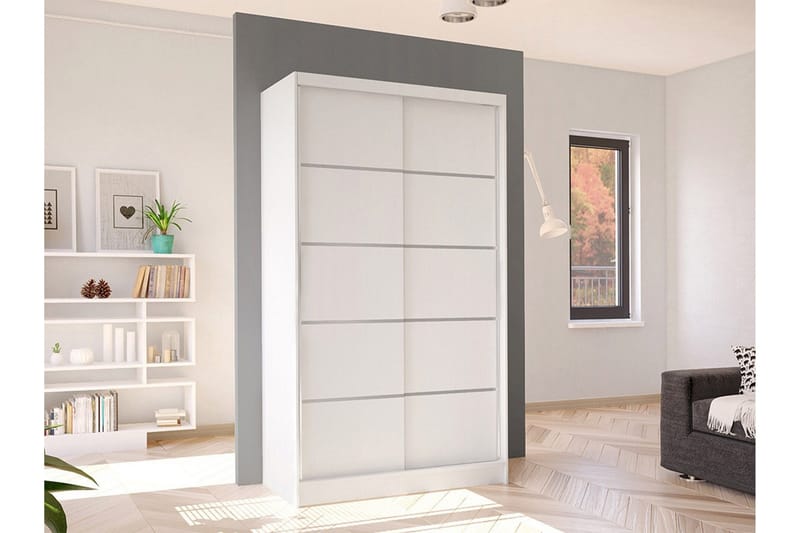 Glenmore Garderob White - Oppbevaring - Garderober & garderobesystem