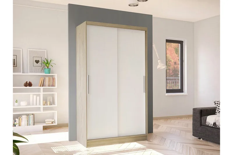 Glenmore Garderob White - Oppbevaring - Garderober & garderobesystem