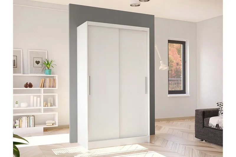 Glenmore Garderob White - Oppbevaring - Garderober & garderobesystem