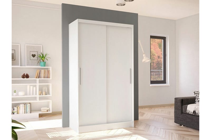 Glenmore Garderob White - Oppbevaring - Garderober & garderobesystem