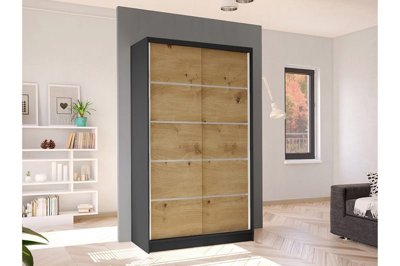Glenmore Garderobe i Tre - Sort - Oppbevaring - Garderober & garderobesystem