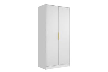 Gudelia Garderobe 102x216 cm - Grå - Oppbevaring - Garderober & garderobesystem