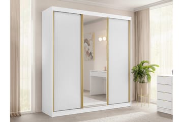 Gudelia Garderobe 200x216 cm - Blå - Oppbevaring - Garderober & garderobesystem