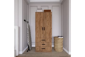 Haaken Garderobe 60x174,8 cm - Brun - Oppbevaring - Garderober & garderobesystem