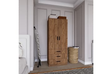 Haaken Garderobe 60x174,8 cm - Brun - Oppbevaring - Garderober & garderobesystem