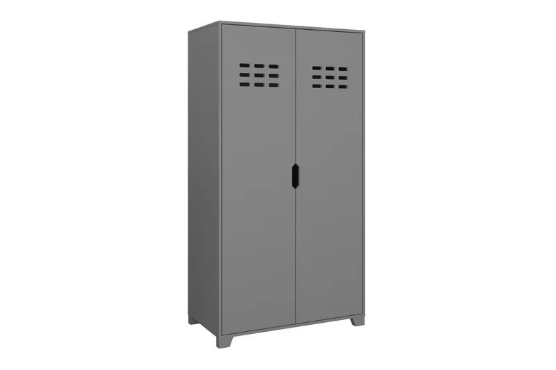 Haltekarr Garderobe 90x50 cm - Grå - Oppbevaring - Garderober & garderobesystem