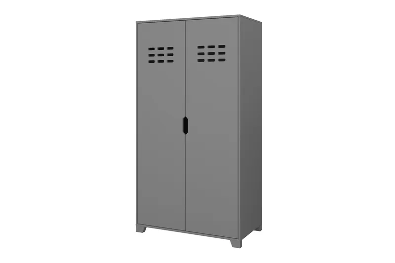 Haltekarr Garderobe 90x50 cm - Grå - Oppbevaring - Garderober & garderobesystem