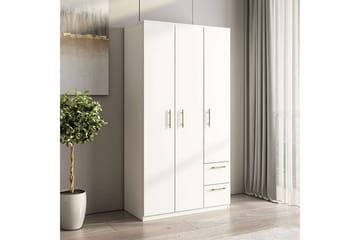 Hearst Garderobe 90x171,8 cm - Hvit - Oppbevaring - Garderober & garderobesystem