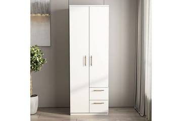 Hearst Garderobesskåp 60x171,8 cm - Hvit - Oppbevaring - Garderober & garderobesystem