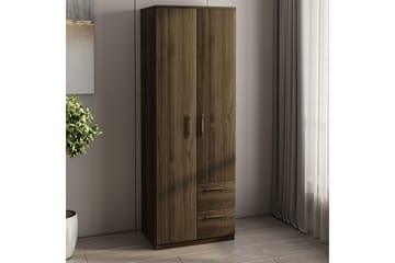 Hearst Garderobesskåp 60x171,8 cm - Valnøtt - Oppbevaring - Garderober & garderobesystem