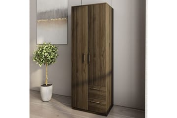 Hearst Garderobesskåp 60x171,8 cm - Valnøtt - Oppbevaring - Garderober & garderobesystem
