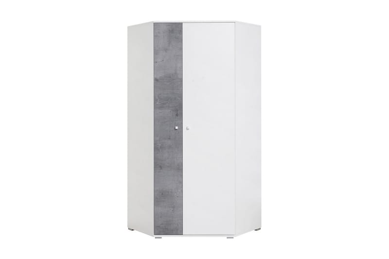 HjørneGarderobe Indora 90 cm - Garderobeskap - Hjørnegarderobe