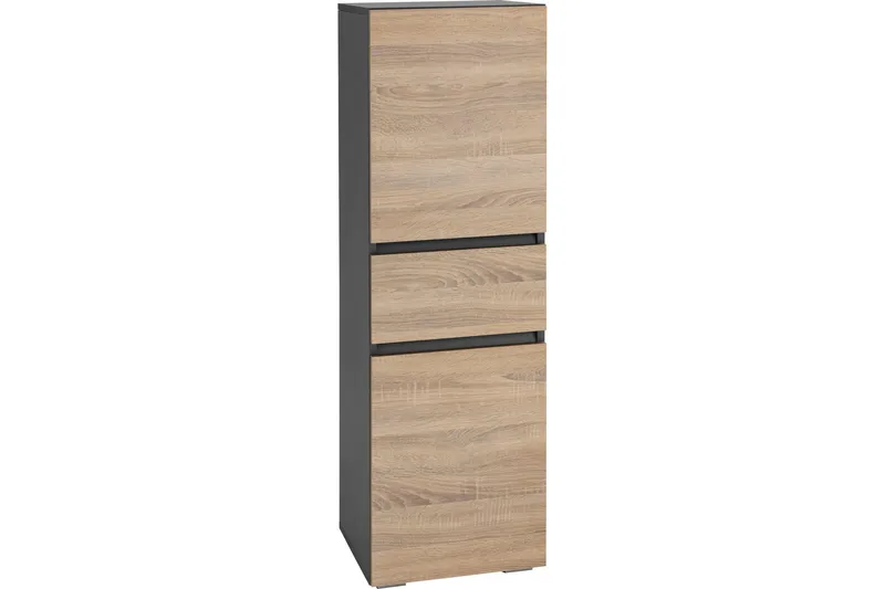 Hudnall Garderobe 38x35 cm Lav, /Hvit