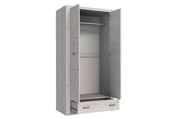 Indianapolis Garderobe 96x58x192 cm - Oppbevaring - Garderober & garderobesystem