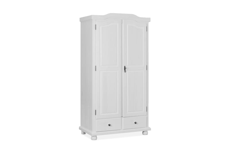 Joaninha Garderobe 104 cm, Hvit
