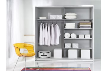 Joannie Garderobe - Hvit - Oppbevaring - Garderober & garderobesystem