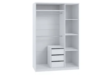 Julissa Garderobe - Hvit - Oppbevaring - Garderober & garderobesystem
