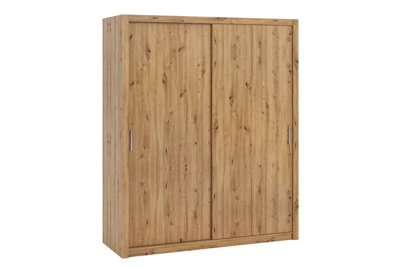 Julissa Garderobeskap 180 cm i Tre, Beige
